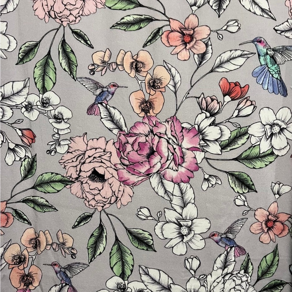 J JILL HUMMING BIRD TOP MULTI COLOR SIZE MEDIUM NWT! - Picture 6 of 6